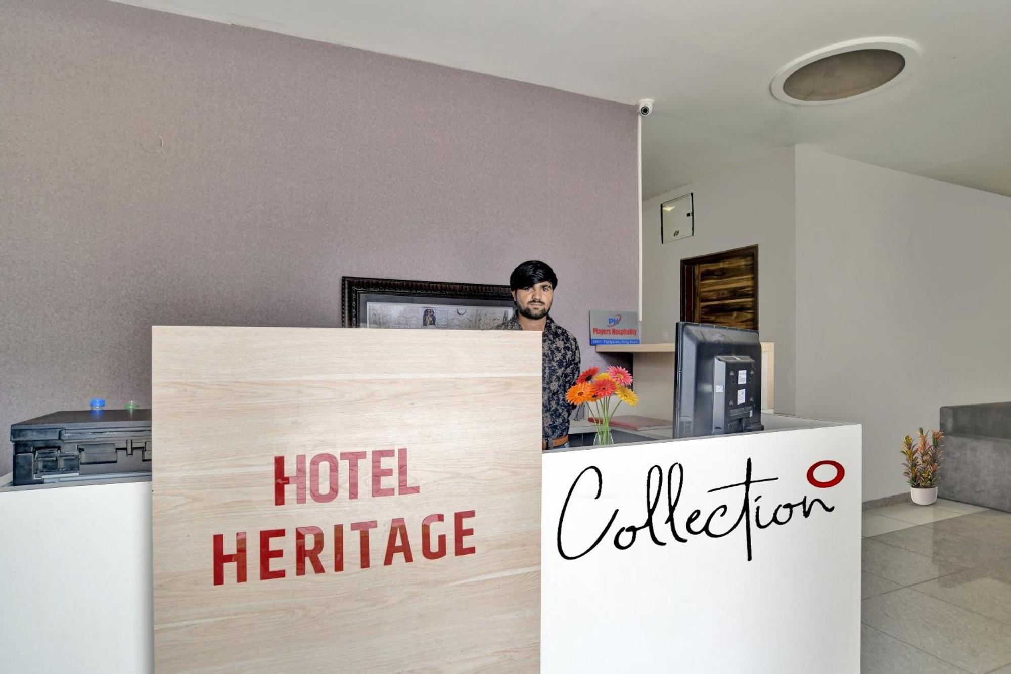 Collection O 91342 Hotel Heritage Indore Exterior foto